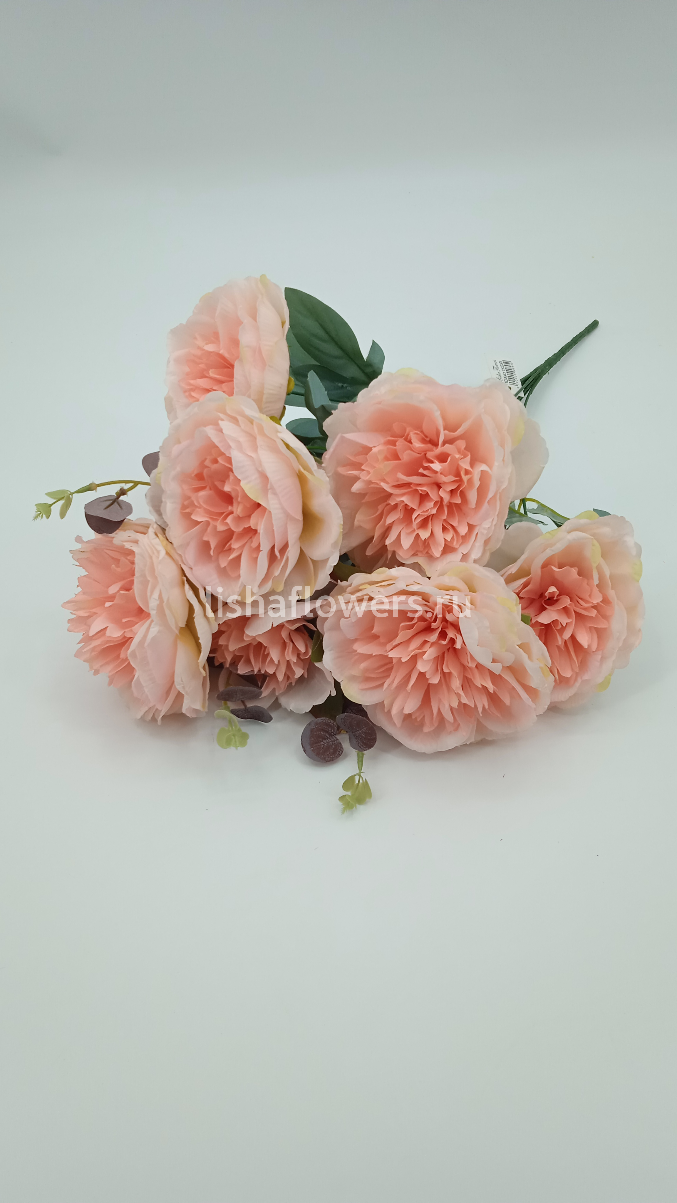 Букет пионов 55см.Арт.CY22308