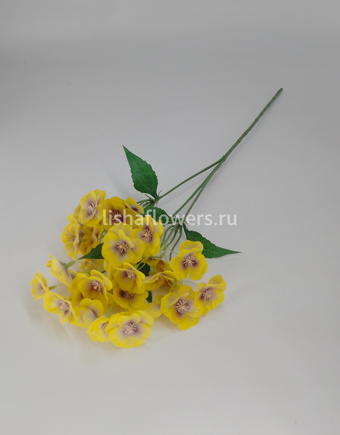 Ветка сакуры 3в 12соц 66см. Арт2403/1