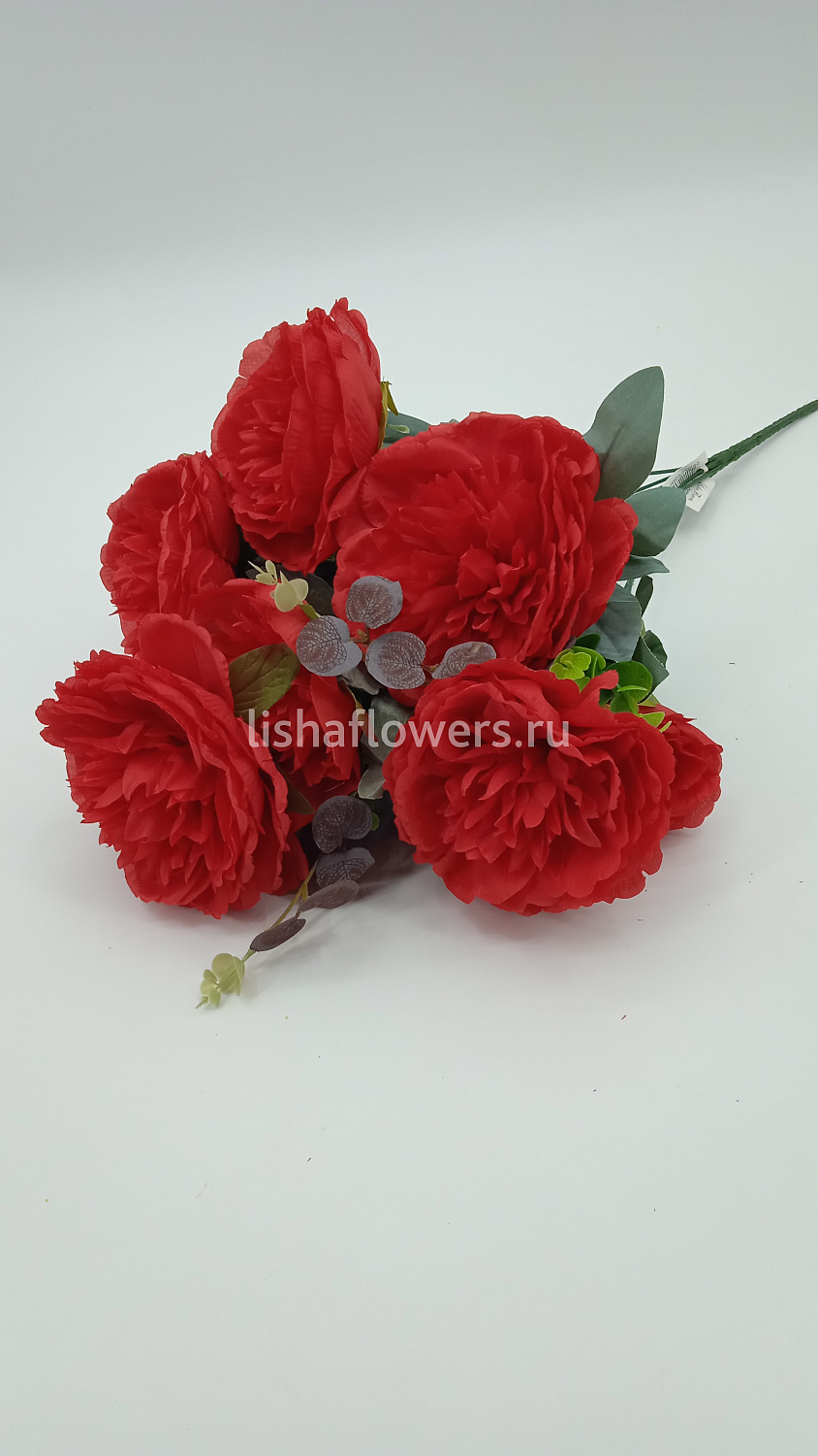 Букет пионов 55см.Арт.CY22308